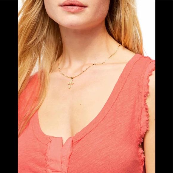 Free People Vacay Linen Blend Tank Top - Picture 5 of 10